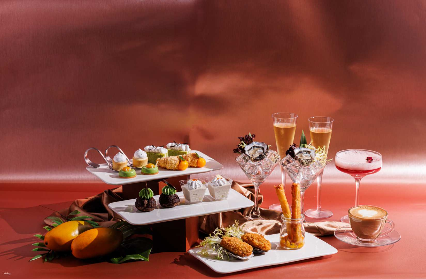 Hotel Cozi Oasis Tsuen Wan｜Häagen-Dazs x COZi Lounge Tea Rhythm Afternoon Tea for Two｜Seafood Platter Sharing Combo｜Hotel Dining Offer 2025 - Photo 1 of 6